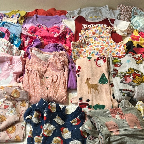 Nike and More Bundle 18 month Girl. Rompers onesies and more - Picture 3 of 16